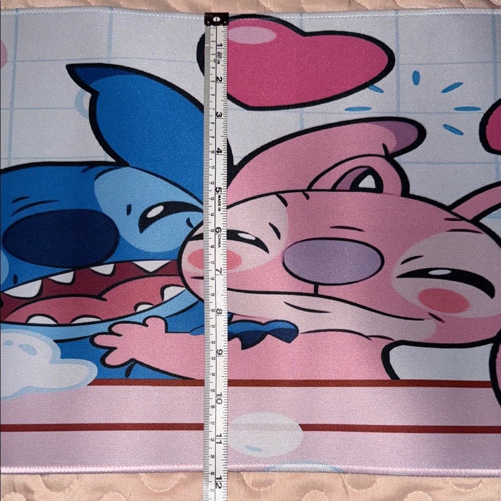 Blue Cartoon Character Mouse Pad - Picture 8 of 8